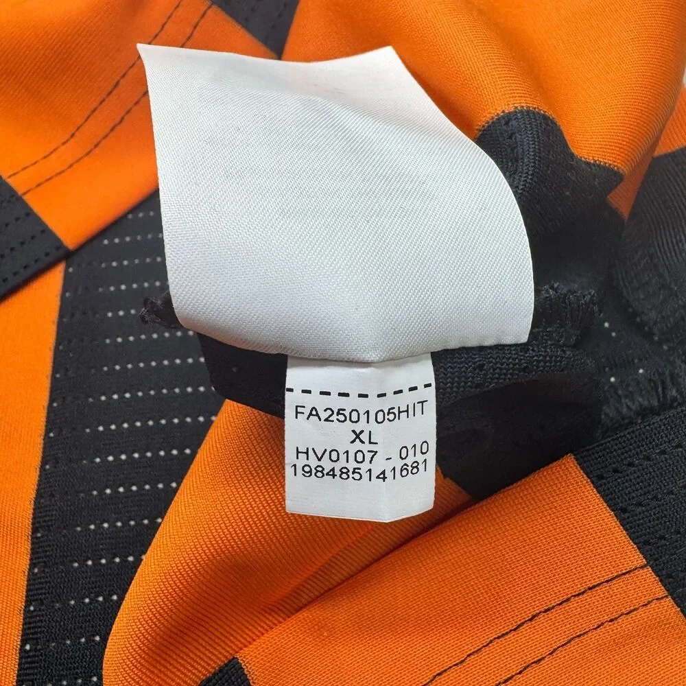 NEW Jordan Brooklyn Collegiate Goalie Shirt Black Orange Sz XL HV0107-010